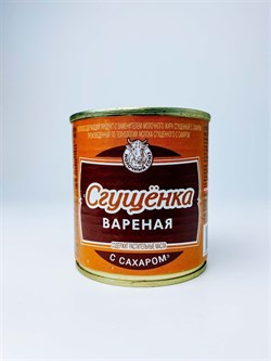 Сгущенка вареная с сахаром Молочный союз 380г - фото 11901