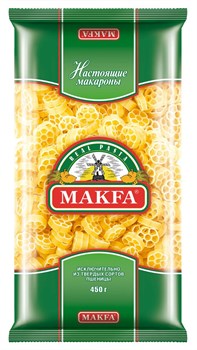 Макароны Макфа цветочки 450г Makfa - фото 13194