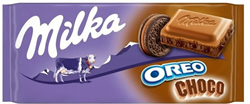 Шоколадная плитка Milka Oreo Choco Милка Орео Чоко 100г - фото 13737