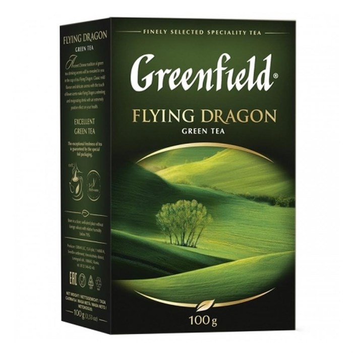 Чай зеленый Greenfield Flying Dragon 200г - фото 17442