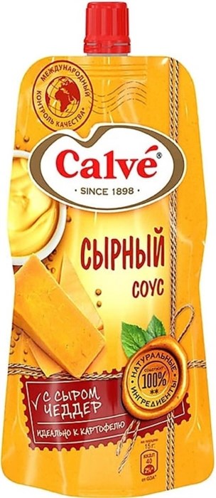 Соус сырный Calve, 230г - фото 17491