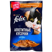 Корм для взрослых кошек Felix индейка в желе 75г