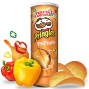 Чипсы Pringles паприка 165г