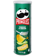 Чипсы Pringles со вкусом сыра и лука 165 г