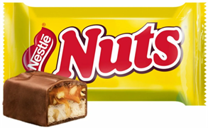 Конфеты Nuts mini c фундуком и арахисом 200г