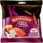 Сухари ржаные Кириешки семга с сыром и соусом тар-тар 60г