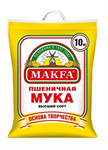 Мука пшеничная Макфа 10кг