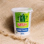 Сметана Чабан 25%, 300г