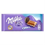 Шоколад Милка Oreo шоколадный 100гр