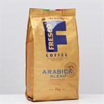 Кофе FRESCO Arabica Blend среднеобжаренный зерновой 1000г