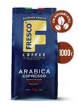 Кофе FRESCO Arabica Espresso зерновой темнообжаренный 1000г