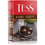 Чай TESS Earl Grey черный листовой цедра цитрусовых аромат бергамота 100г