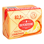 Масло сливочное традиционное Вкуснотеево 82,5% 200г 34364